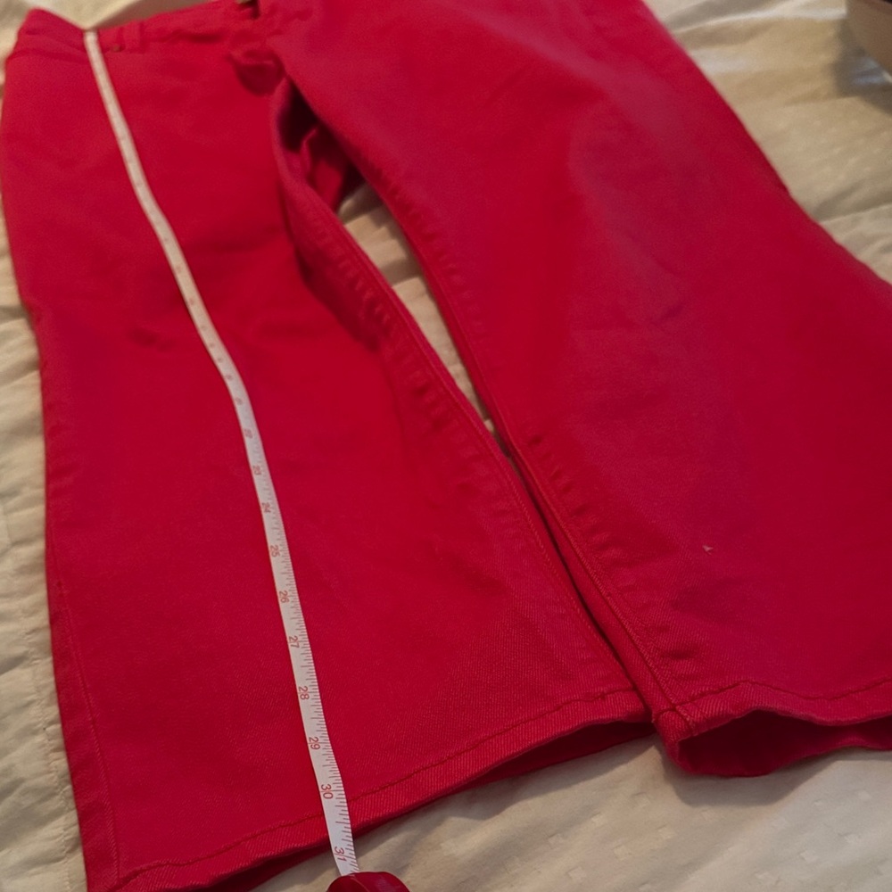 White House Black Market Kids Bright Red Jeans